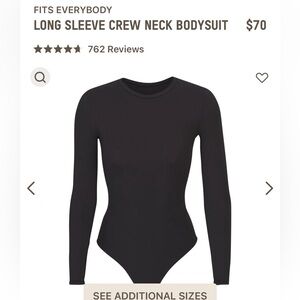 Skims Bodysuit Size XL